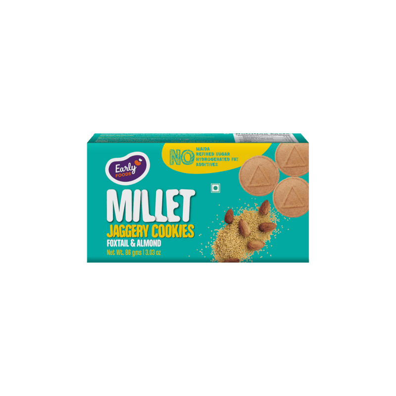Early Foods Foxtail Almond Jaggery Cookies